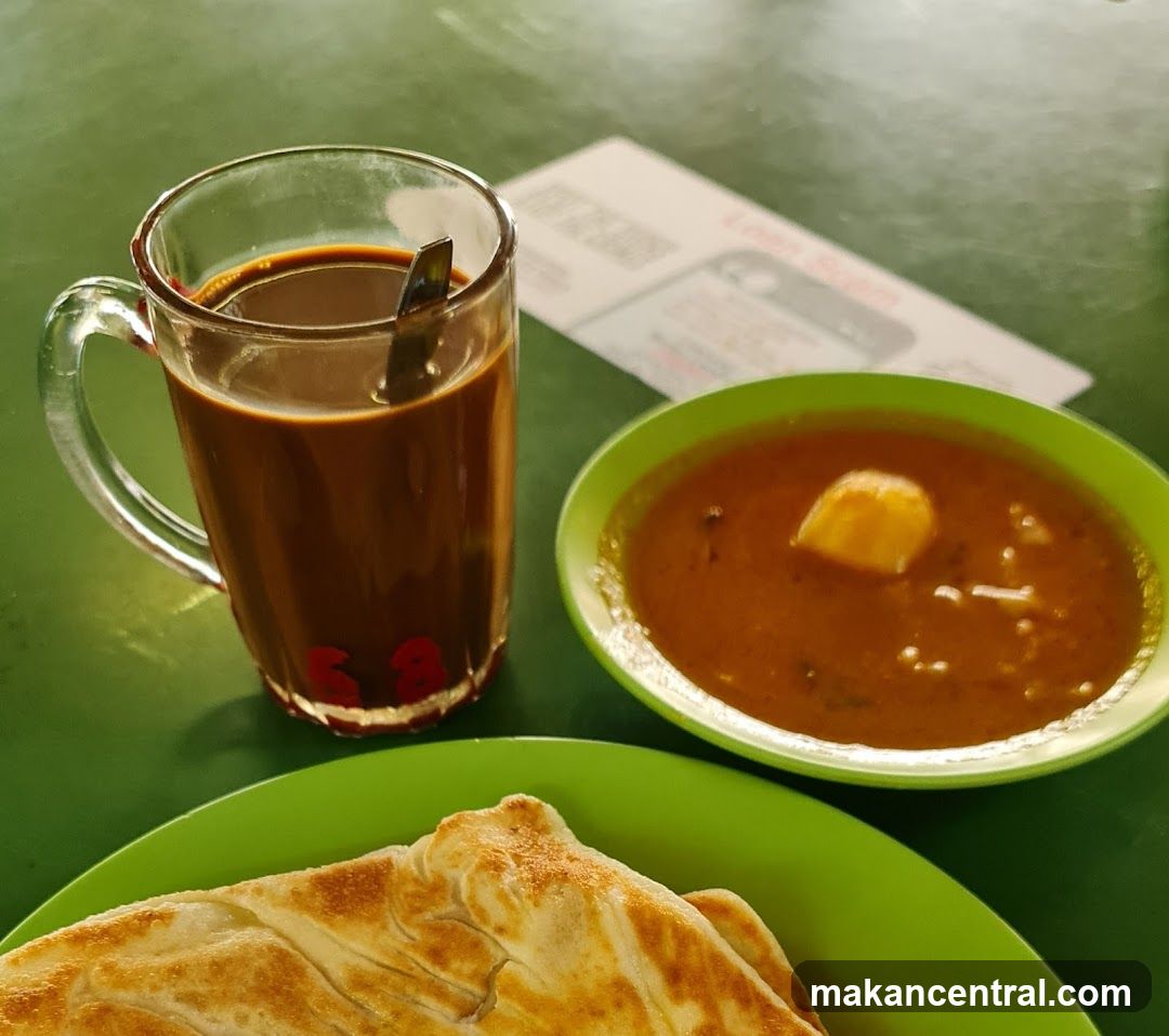 Roti Canai and Curry