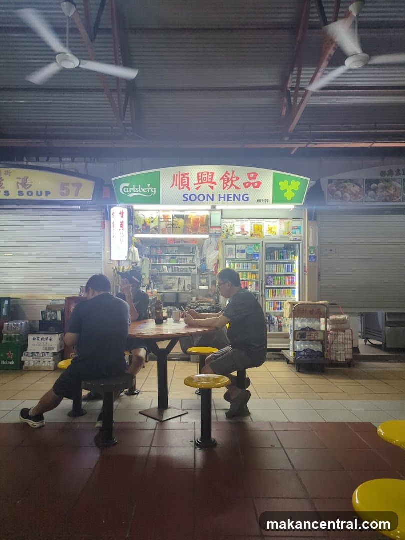 Food Stall with Seating