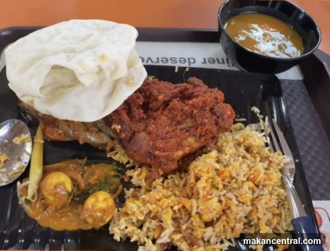 Chicken Biryani with Side Dishes