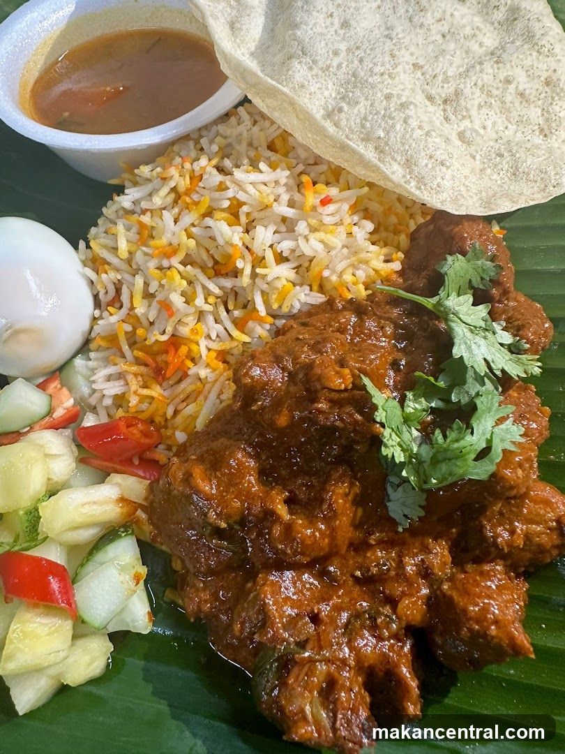 Biryani with Meat Curry