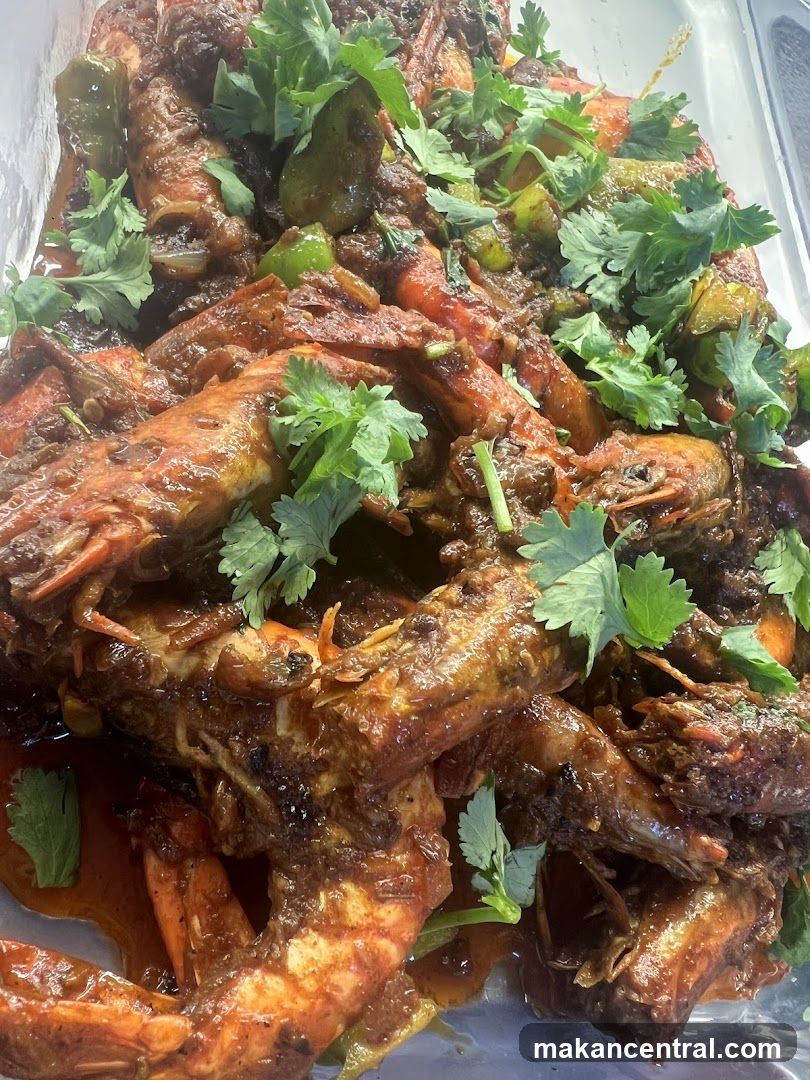 Spicy Prawn Dish