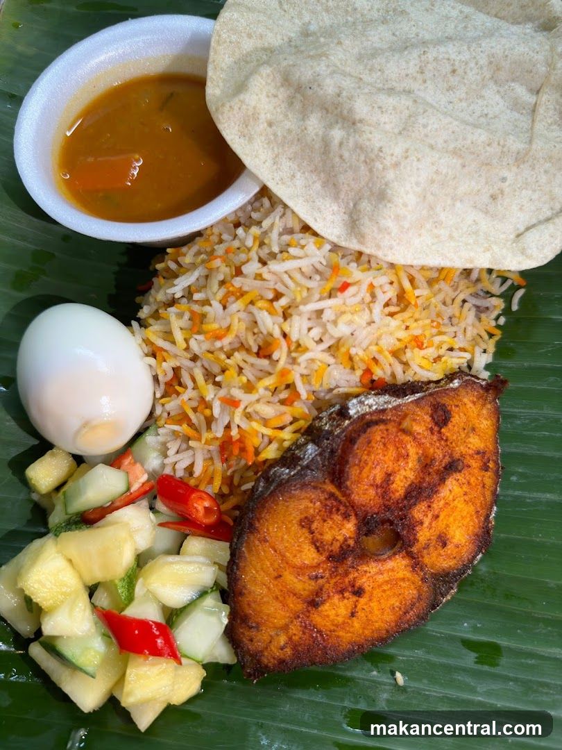 Fish and Rice Platter