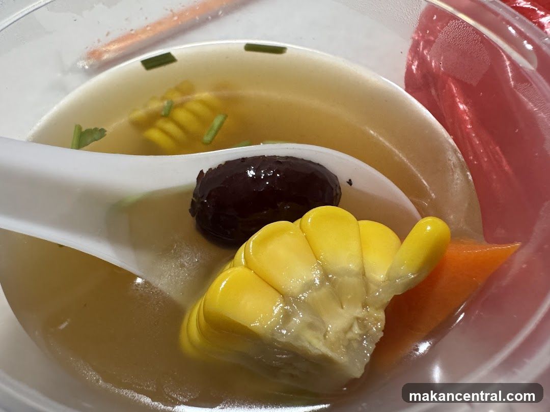 Corn and Olive Soup