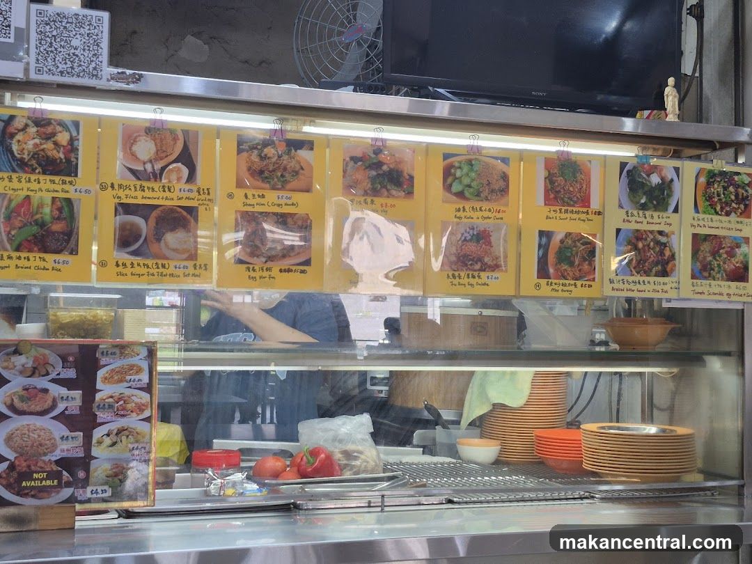 Food stall display