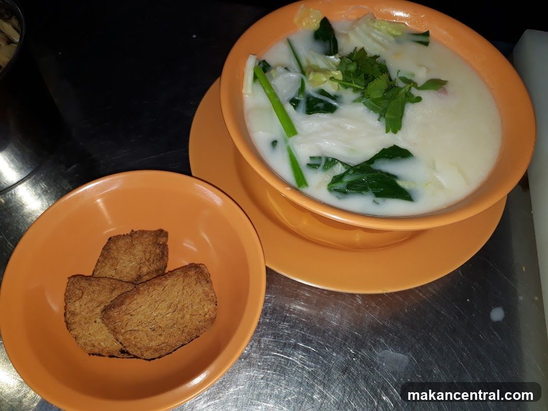 Noodle Soup with Fried Tofu