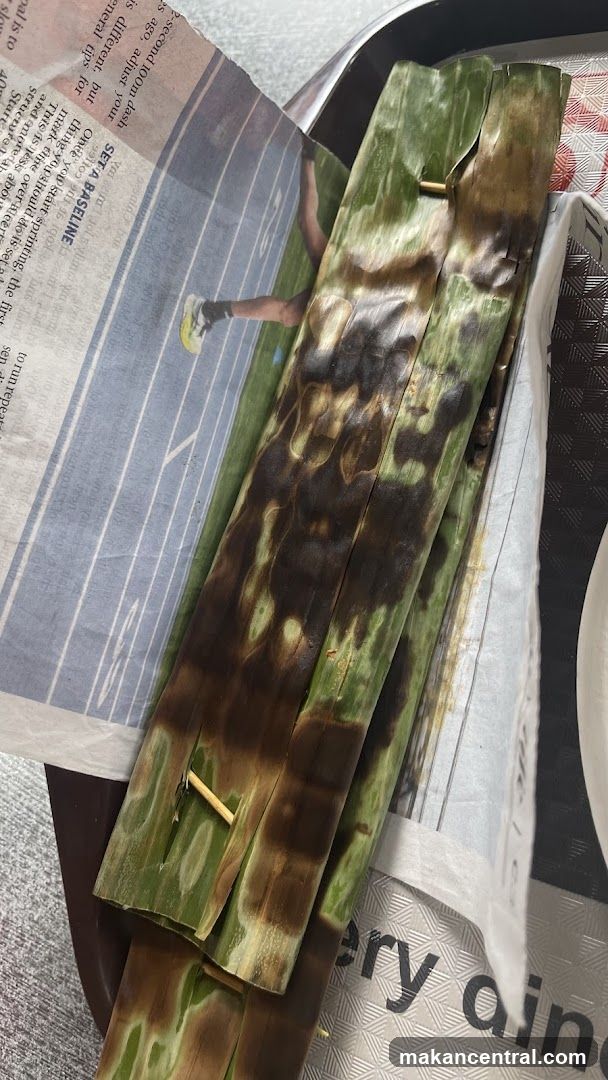Food Wrapped in Banana Leaves