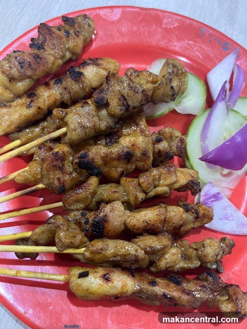 Chicken Satay Skewers