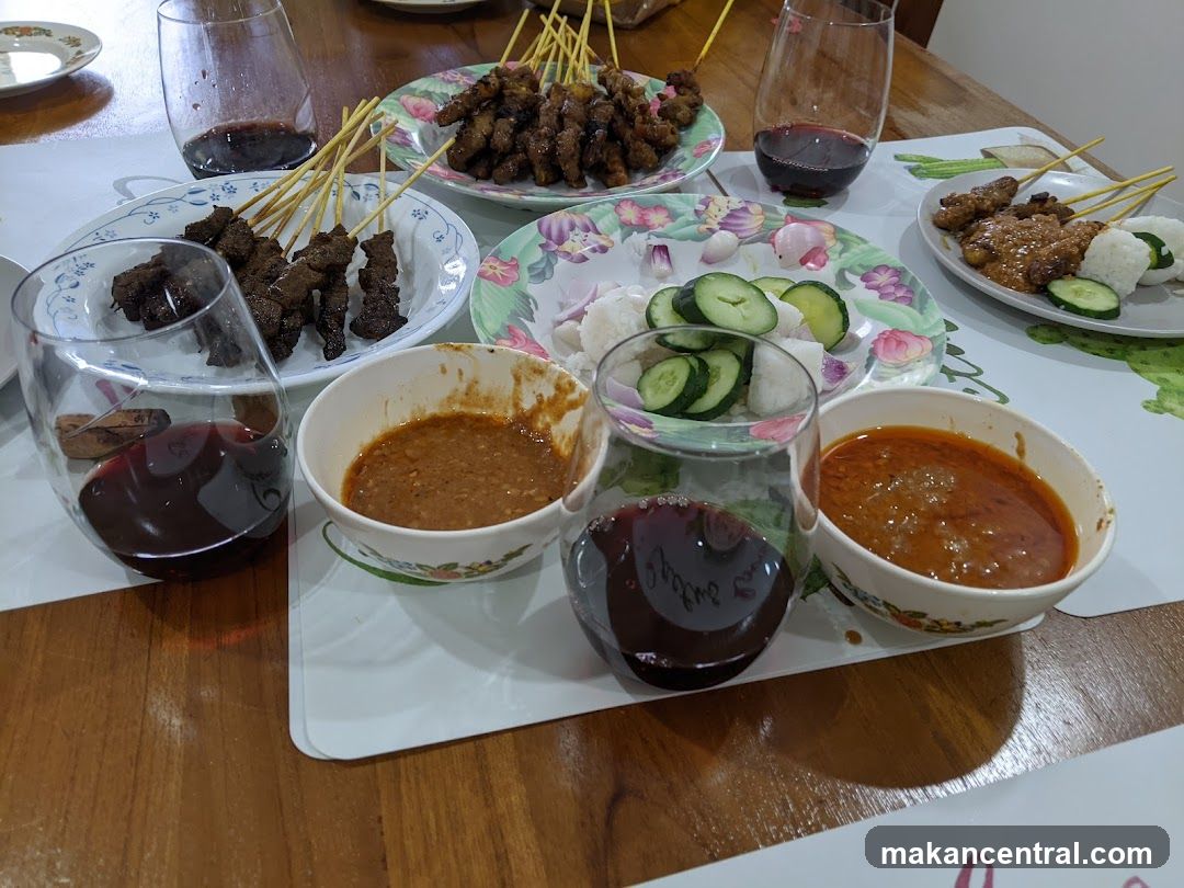 Satay Platter with Dipping Sauces