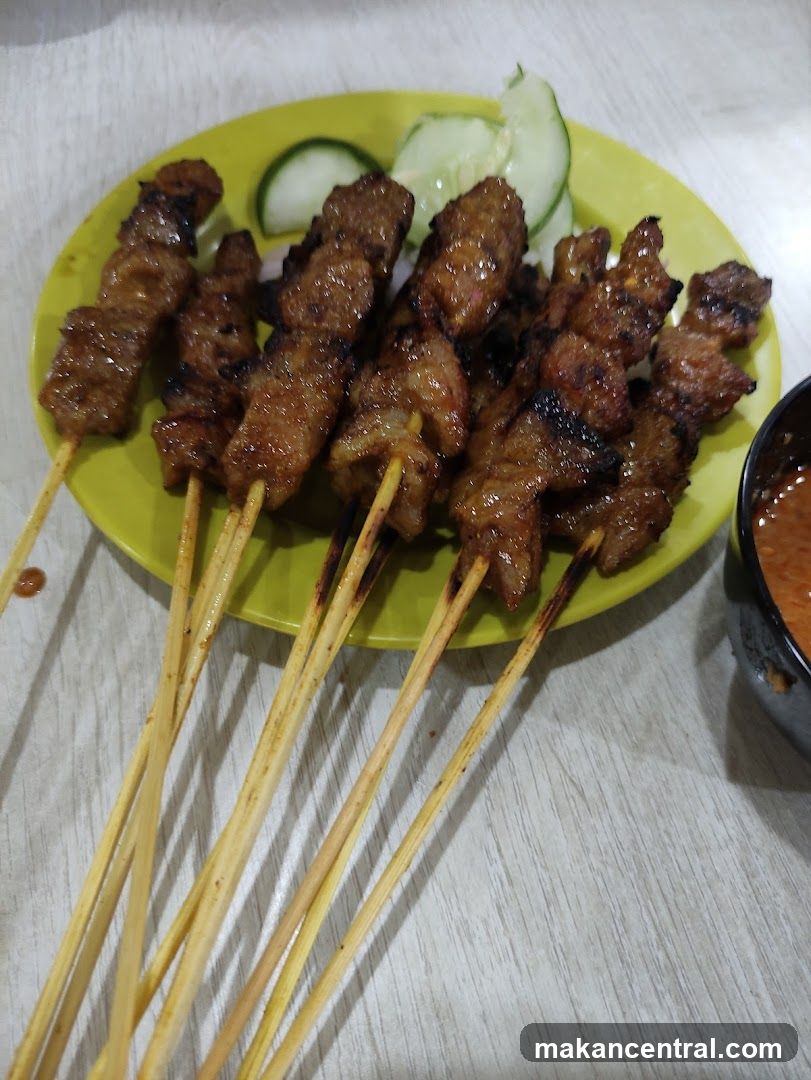 Satay Skewers with Peanut Sauce