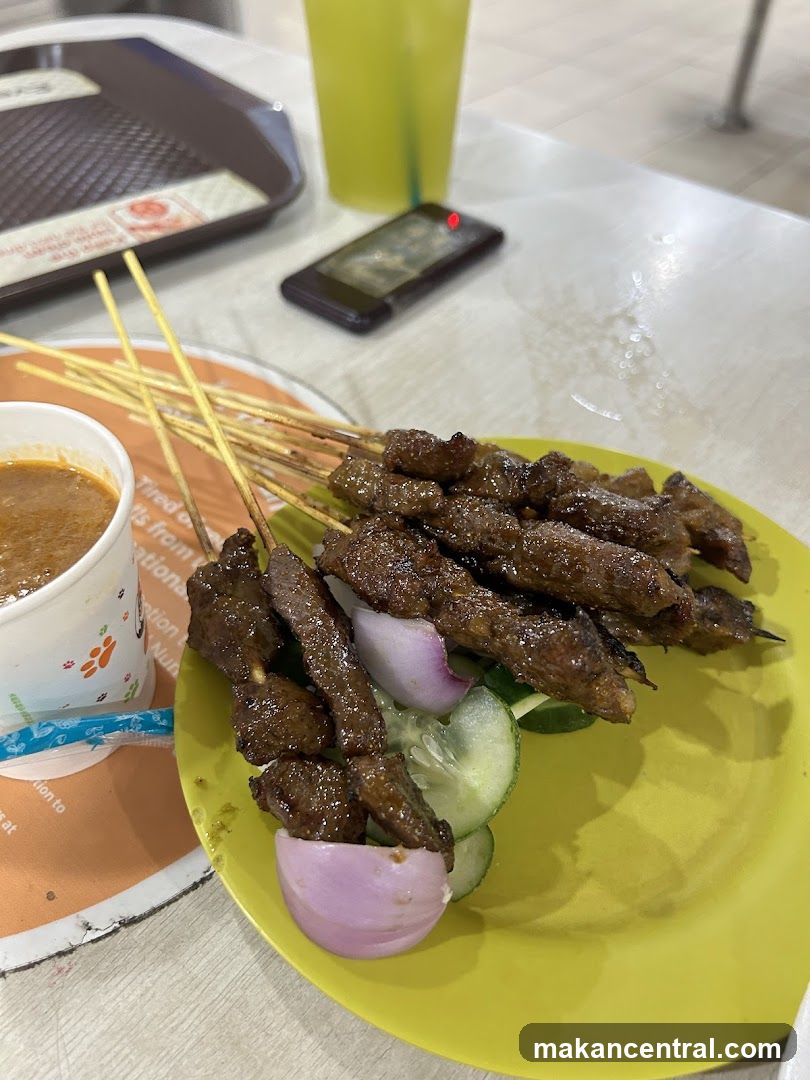 Beef Satay with Peanut Sauce