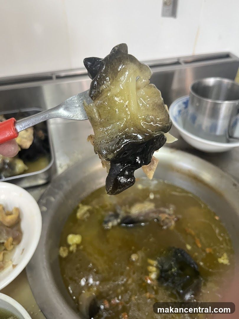 Food being served
