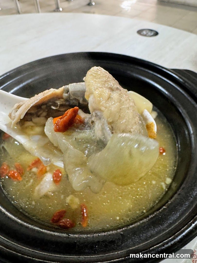 Steaming Bowl of Chicken Soup