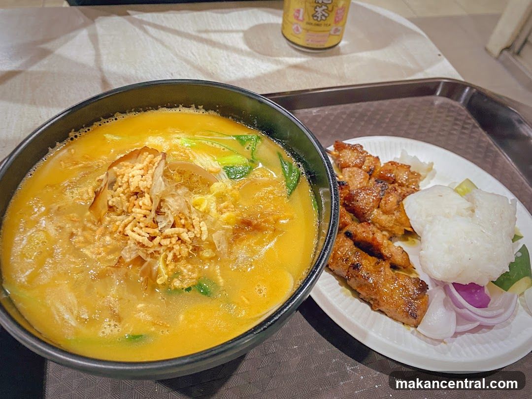 Noodle Soup and Skewers
