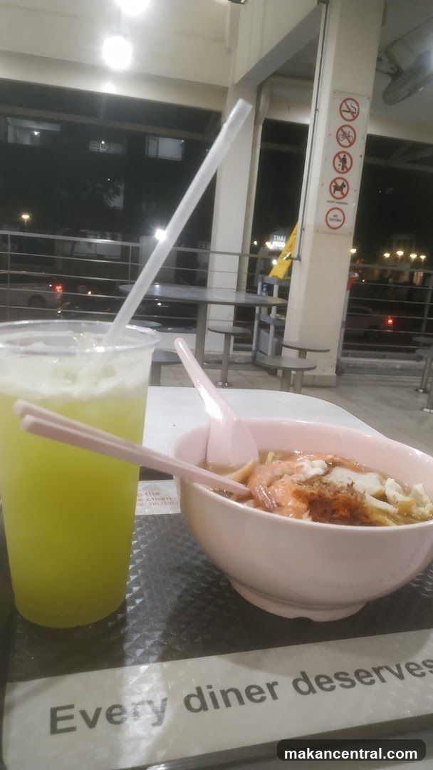 Noodle Dish and Drink