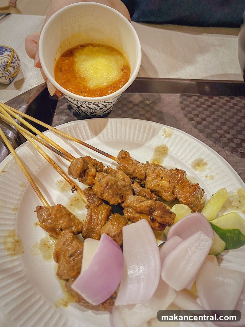Satay Skewers with Peanut Sauce