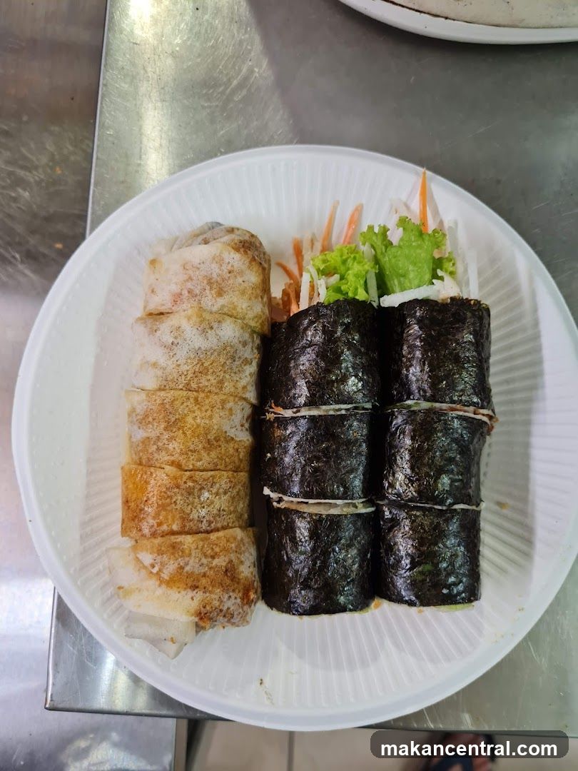 Sushi and Spring Rolls