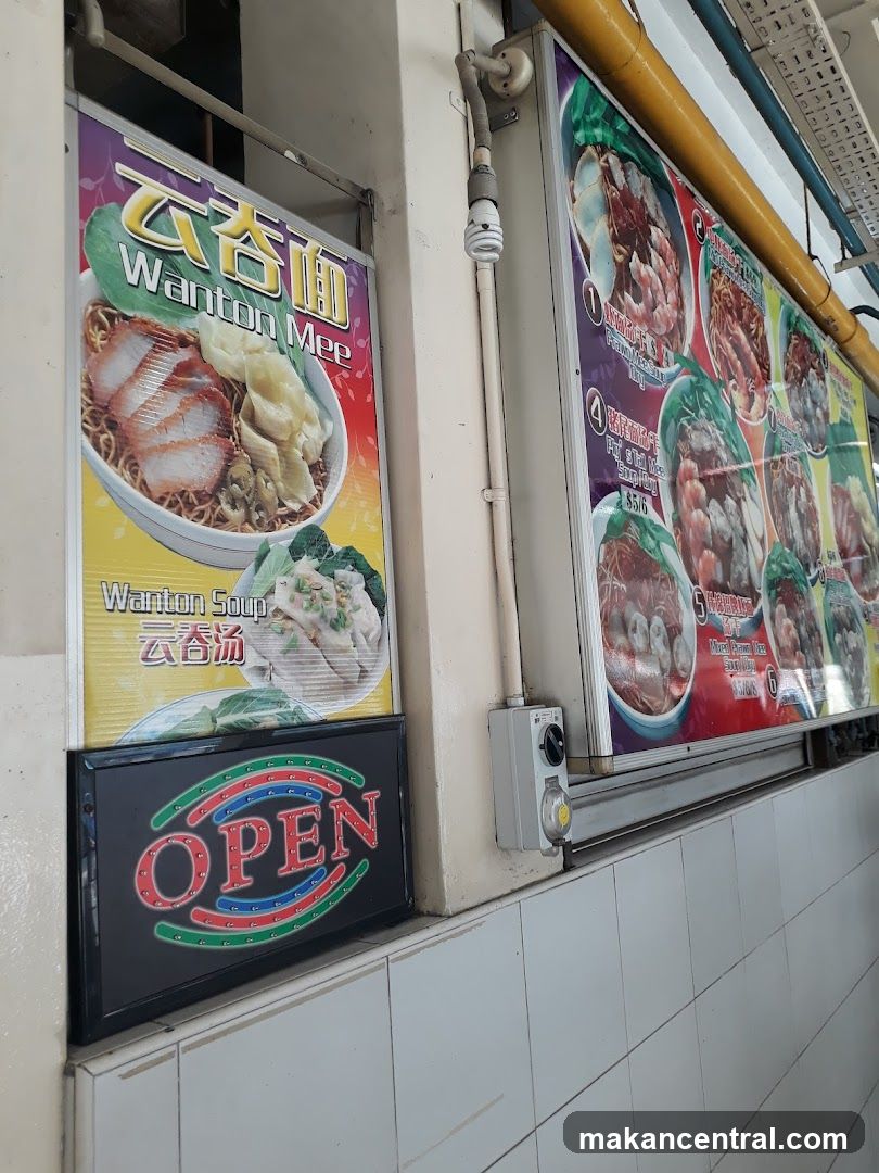 Food Stall Menu