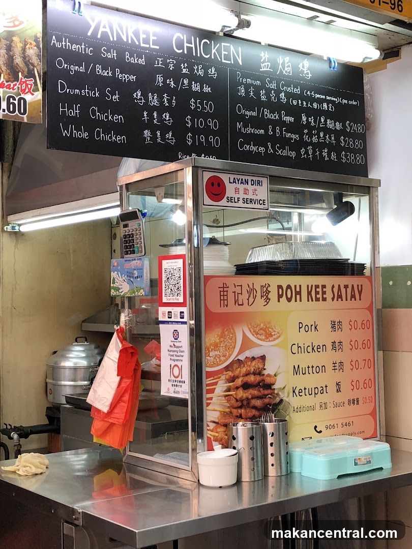 Yankee Chicken and Poh Kee Satay Stall