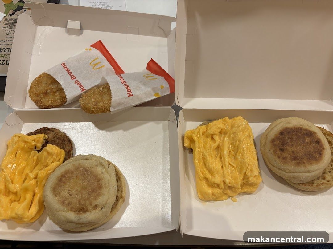 McDonald's Breakfast Meals
