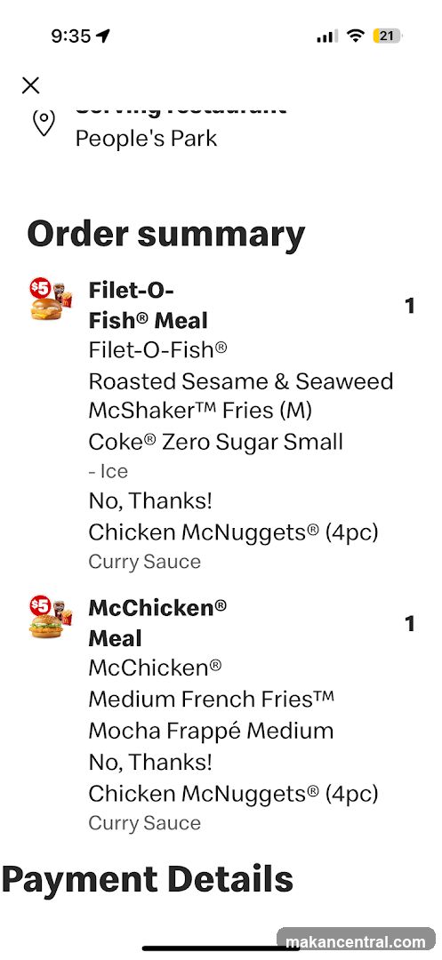 Order Summary