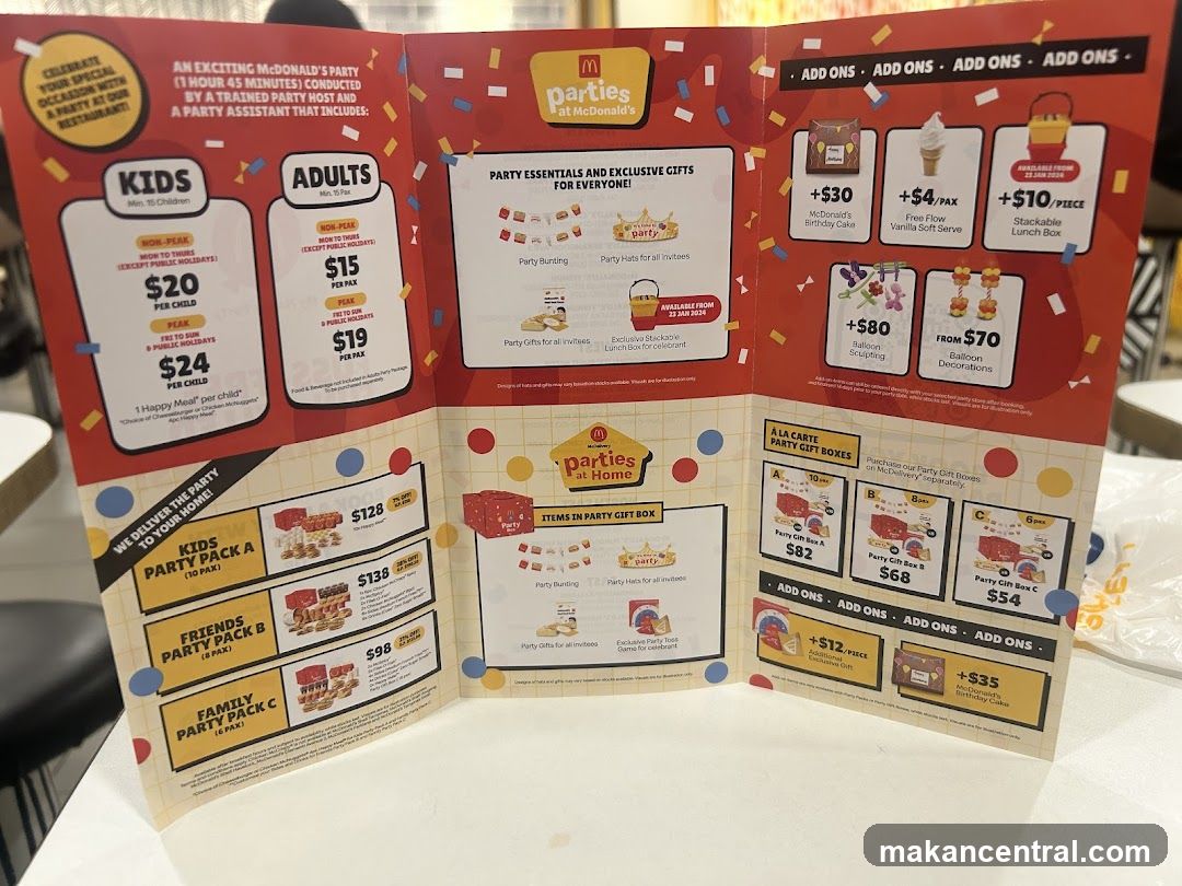 McDonald's Parties