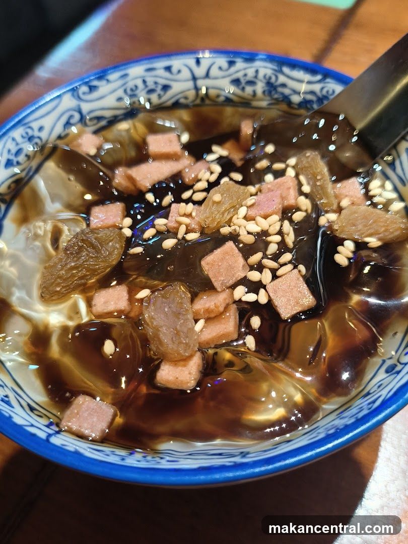 Grass Jelly Dessert