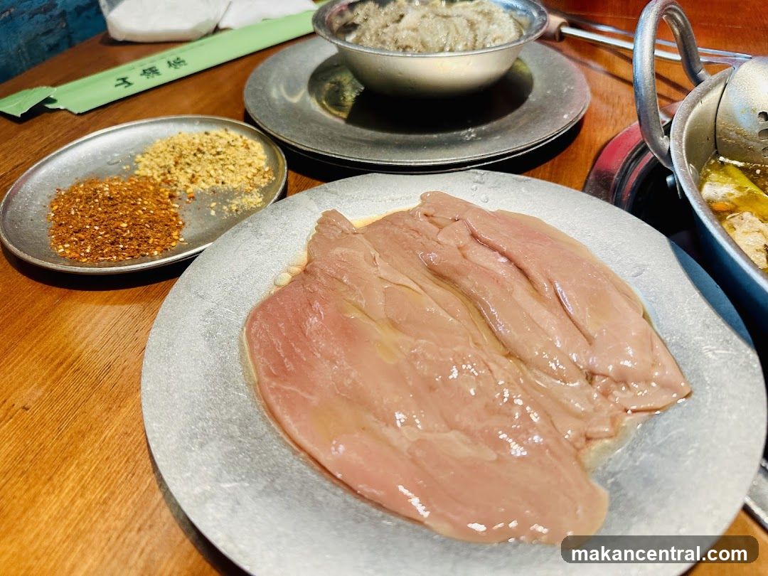 Raw Meat and Seasonings
