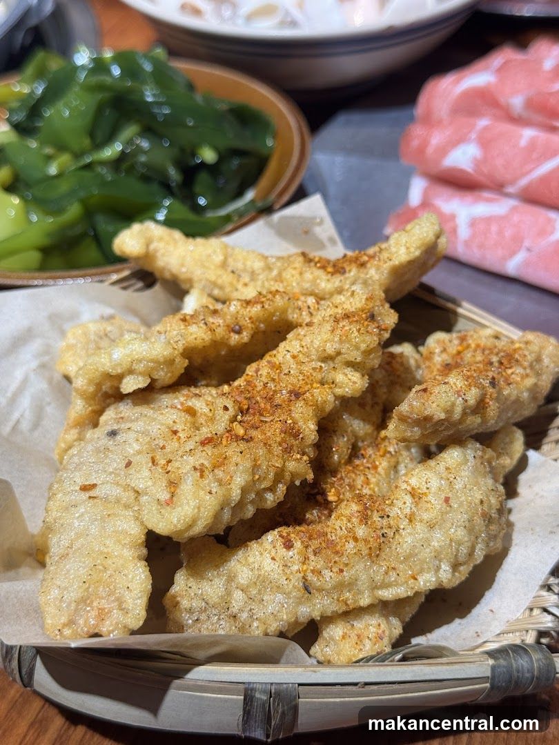 Fried Chicken Strips with Seasoning