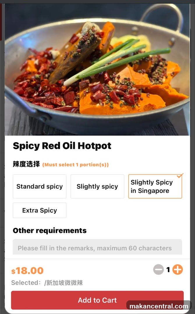 Spicy Red Oil Hotpot