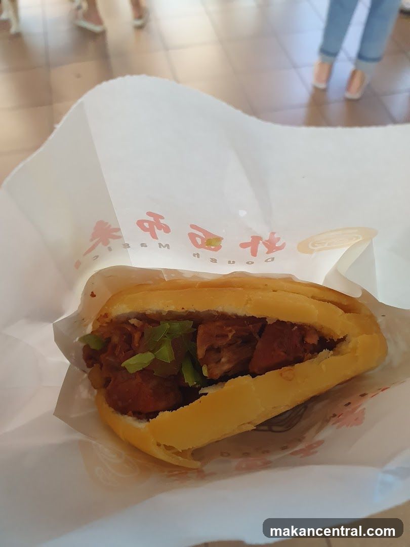 Sandwich in paper bag