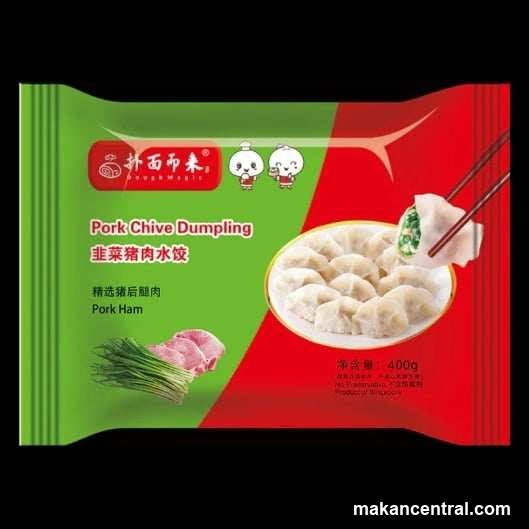 Pork Chive Dumpling Packaging