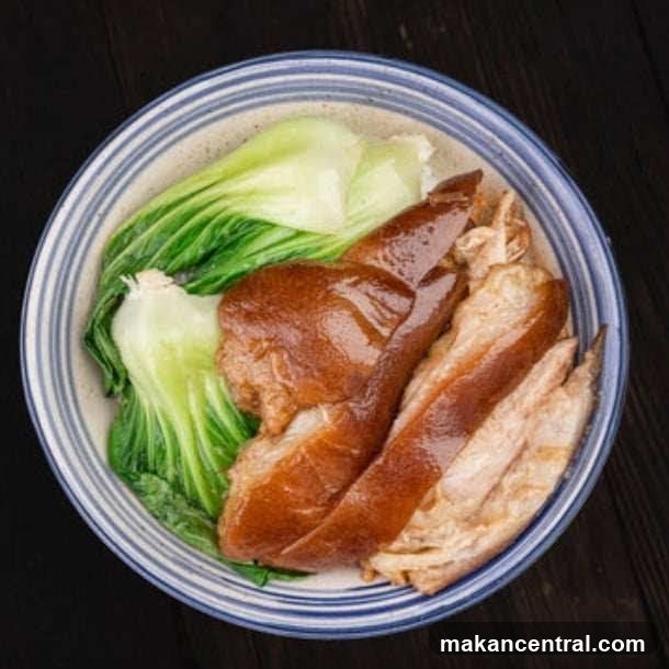 Braised Pork Belly with Bok Choy