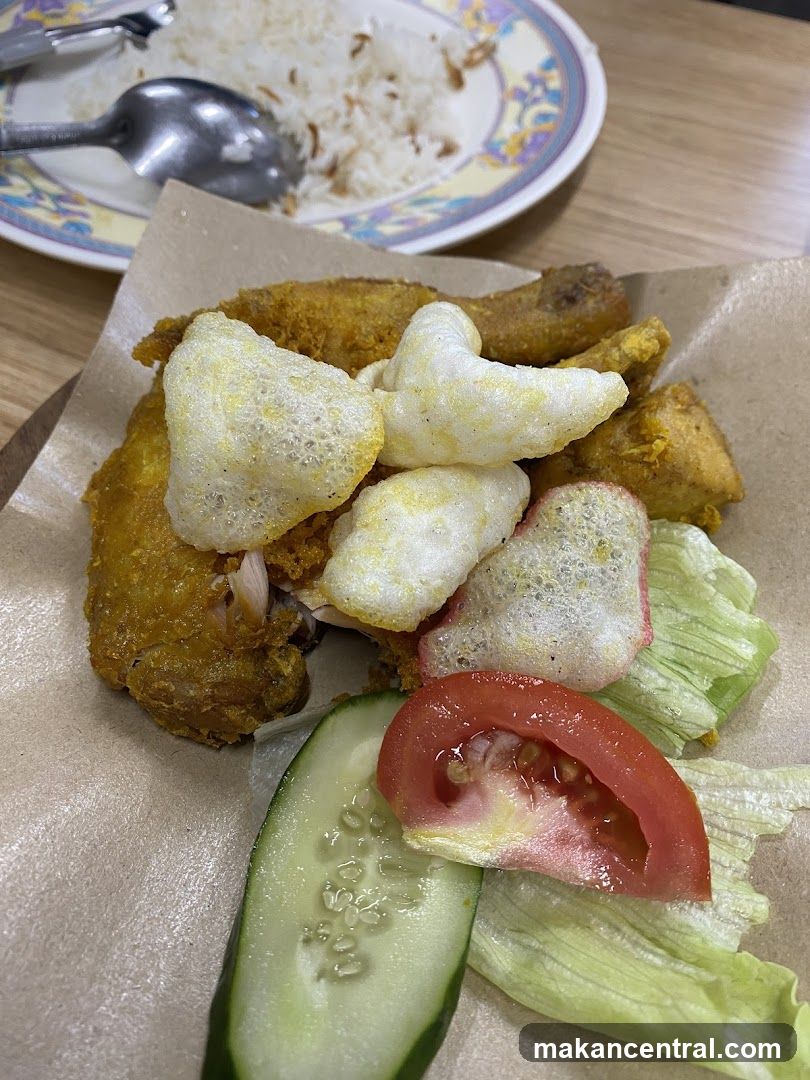 Fried Chicken with Rice