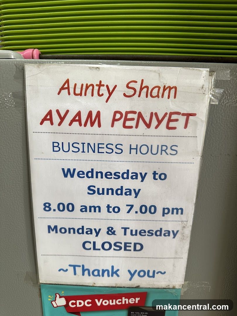Business Hours Sign