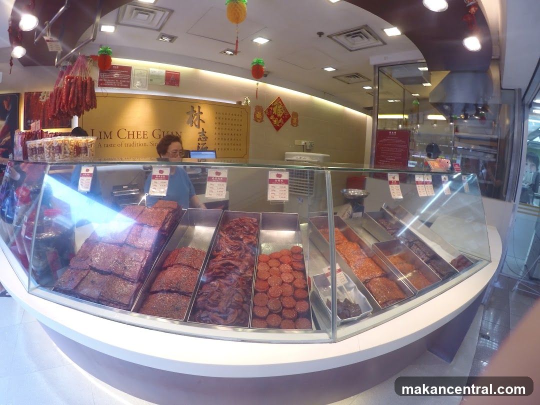 Dried Meats Display