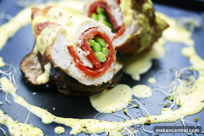 Chicken Rollatini with Asparagus and Prosciutto