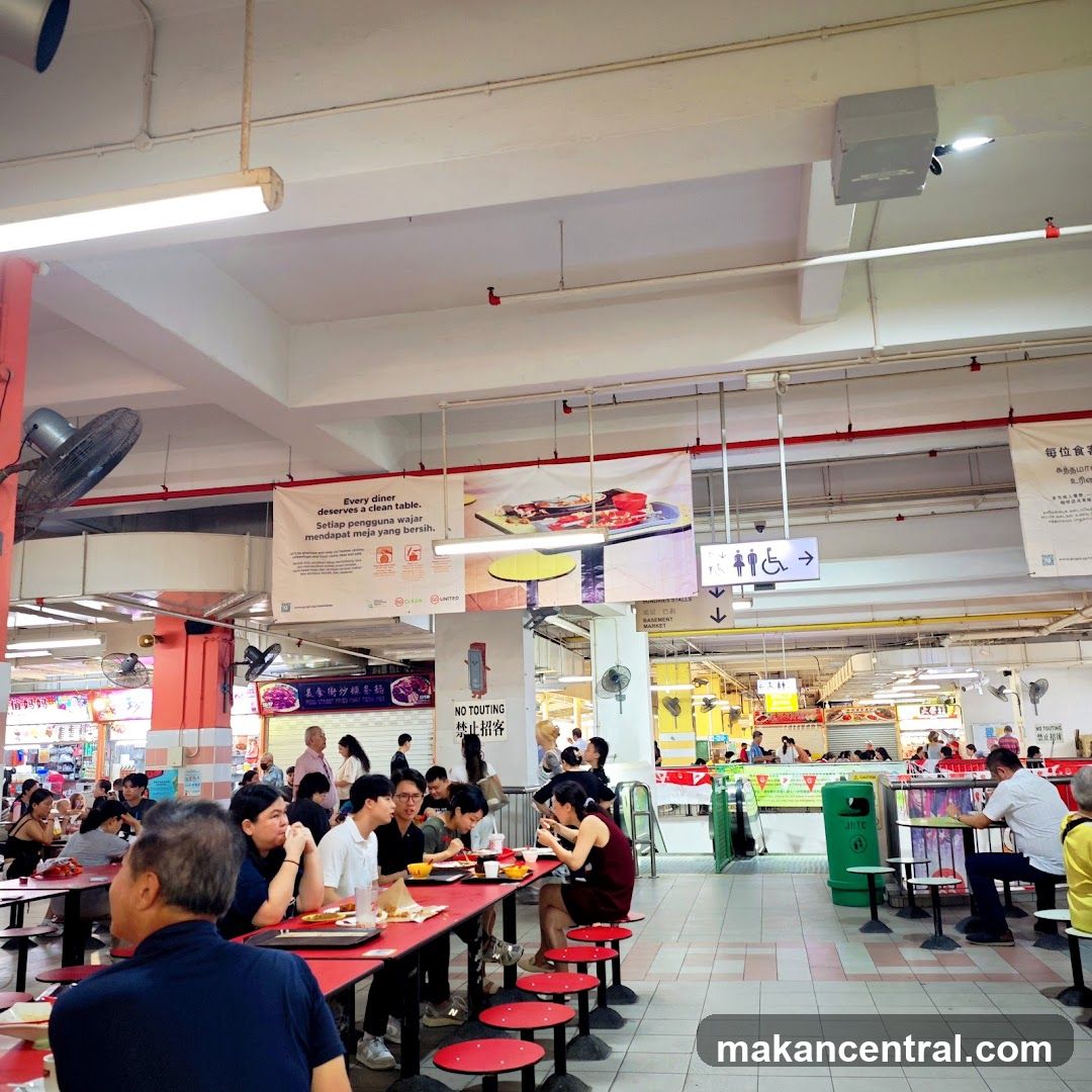 Busy Food Court