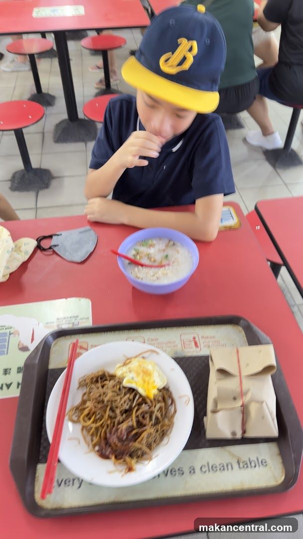 Boy Eating Noodles