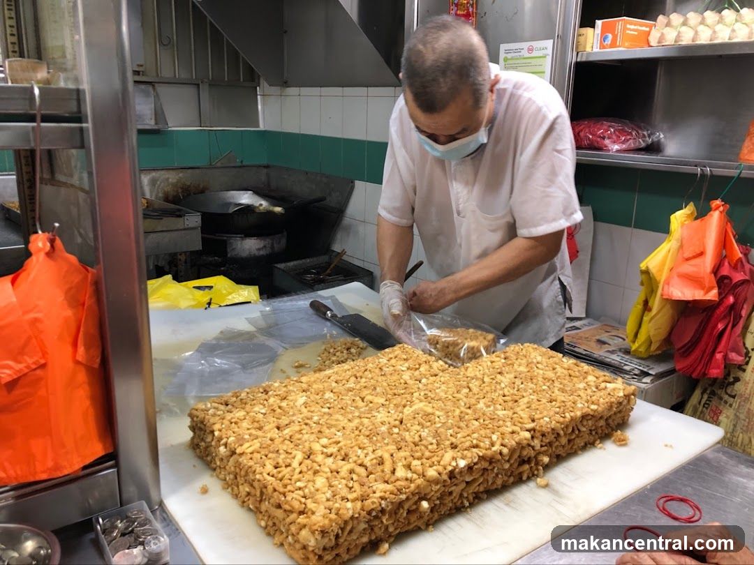 Man preparing food in a kitchen