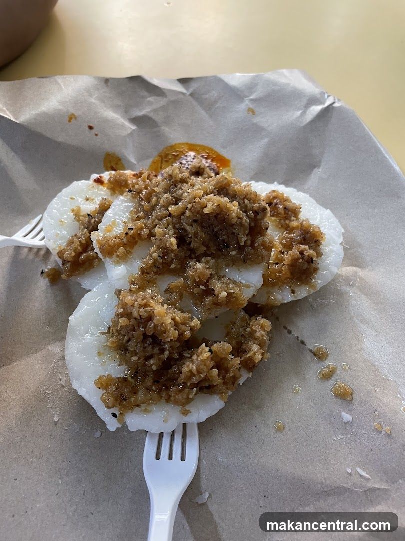 Rice cakes with topping