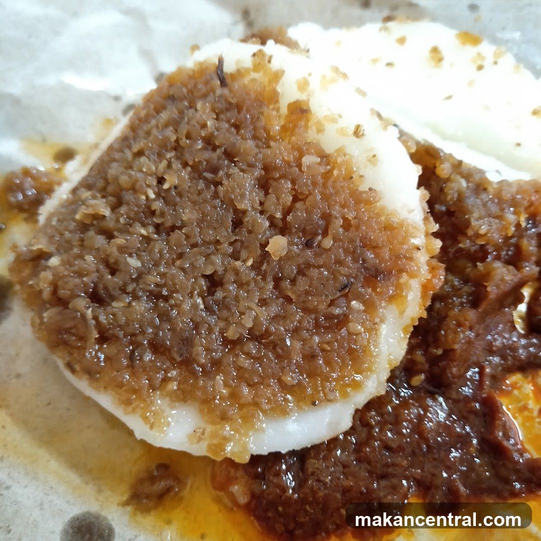 Steamed Rice Cake with Toppings