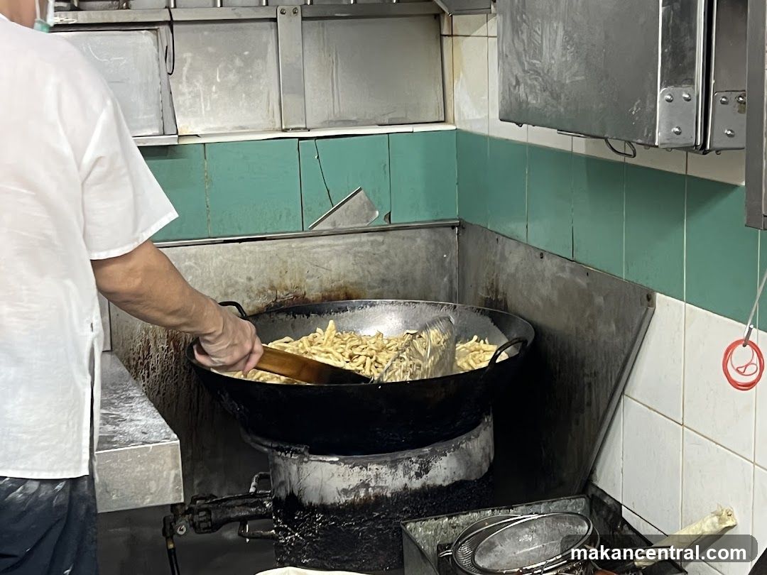 Chef Frying Noodles