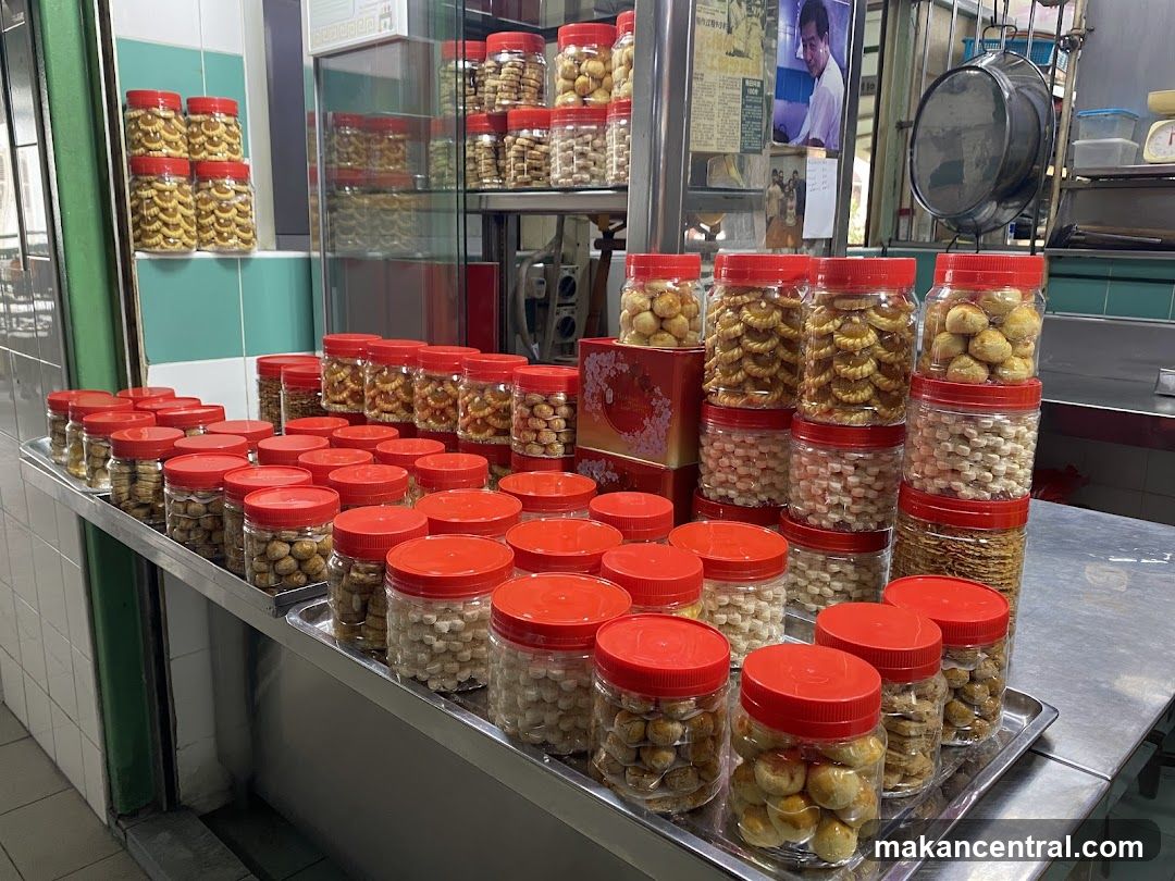 Assortment of Cookies in Jars