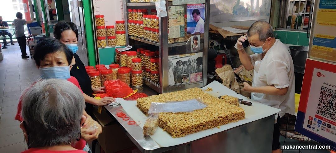 Snack Stall with Customers