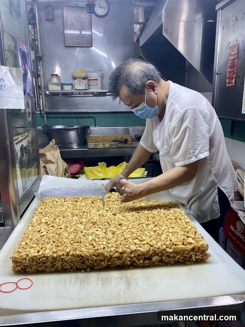 Man preparing food