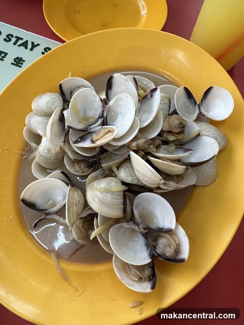Steamed Clams