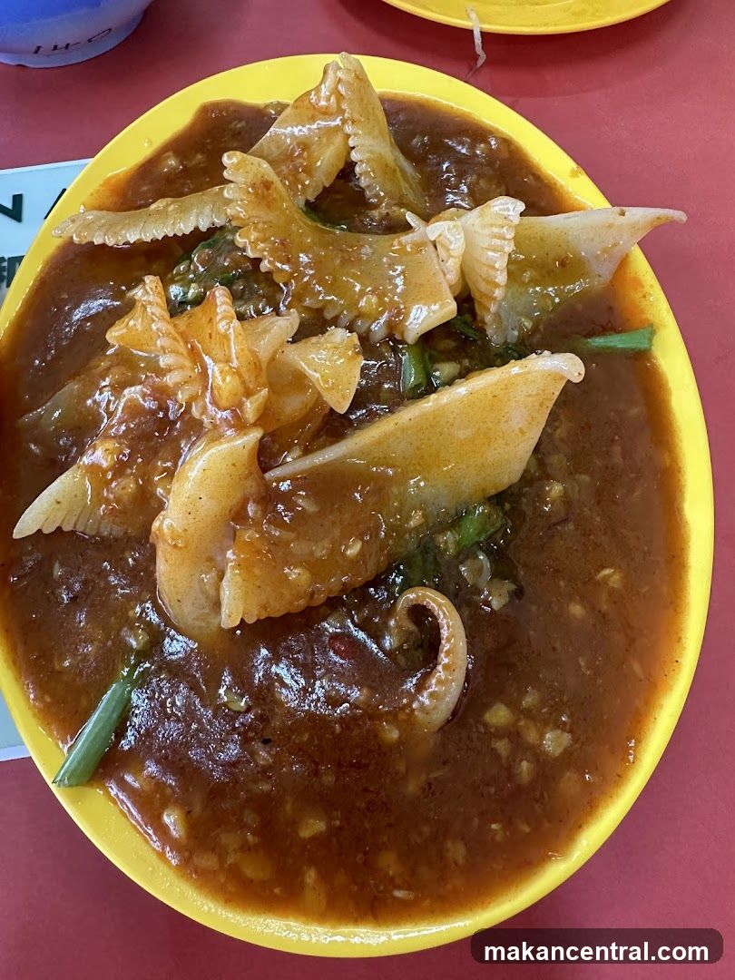 Seafood Dish with Gravy