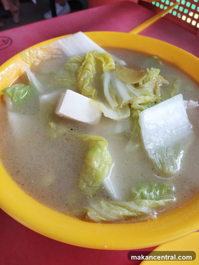 Vegetable and Tofu Soup