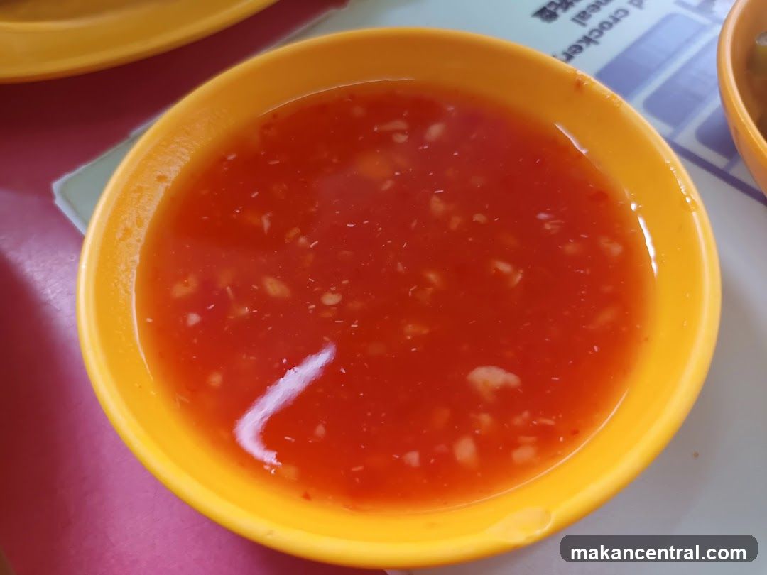 Sauce in a bowl