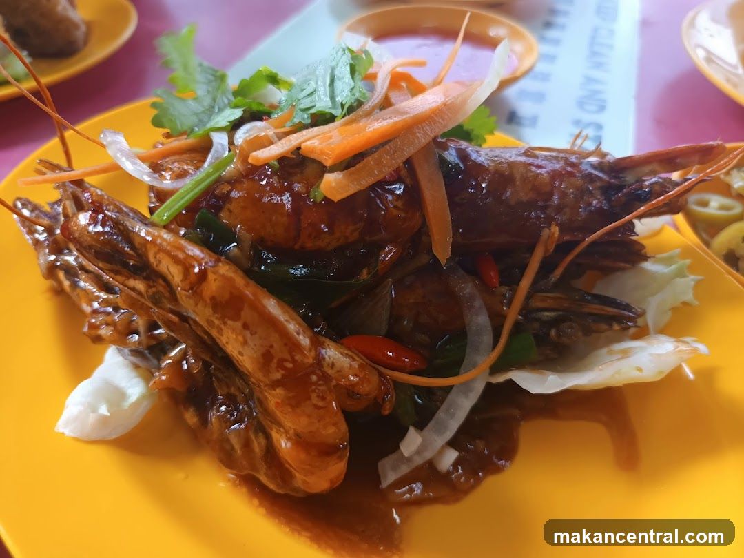 Sweet and Sour Prawns